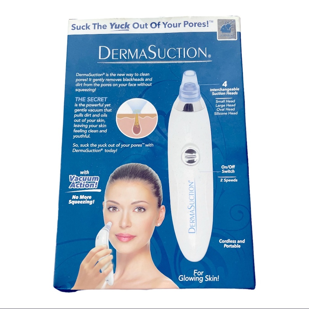 Dermasuction Facial Pore Cleaner.